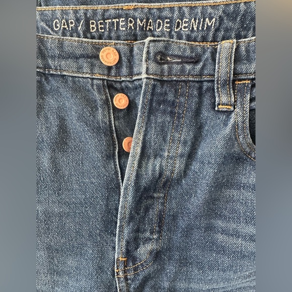 Gap High Rise Button Up Jeans - Picture 3 of 5